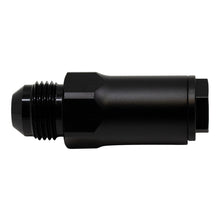 Load image into Gallery viewer, DeatschWerks 8AN Male Flare to 1/2in Ford Male EFI Quick Connect Adapter - Anodized Matte Black - DTX Performance