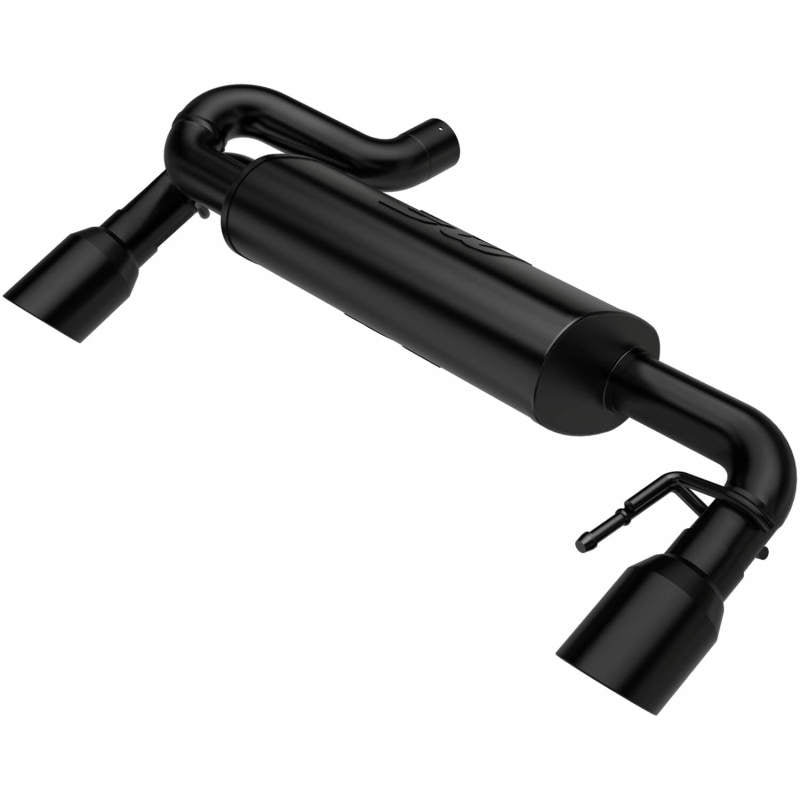 MagnaFlow 2021 Ford Bronco Street Series Axle-Back Exhaust w/ Dual Split Rear Style Exit- Black Tips - DTX Performance