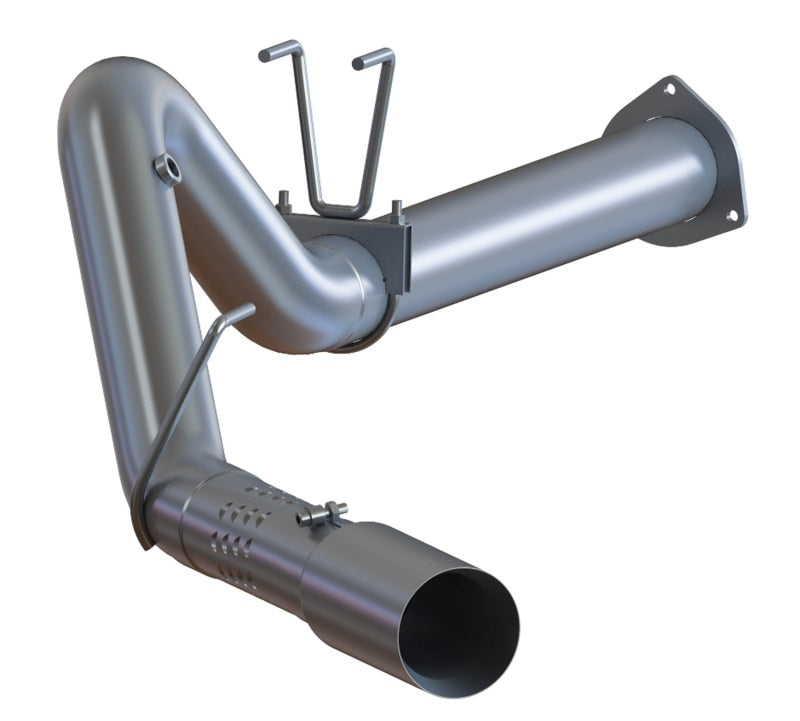 MBRP 2015 Ford F250/350/450 6.7L 4in Single Side Exit Aluminized Exhaust Includes 5in Tip - DTX Performance