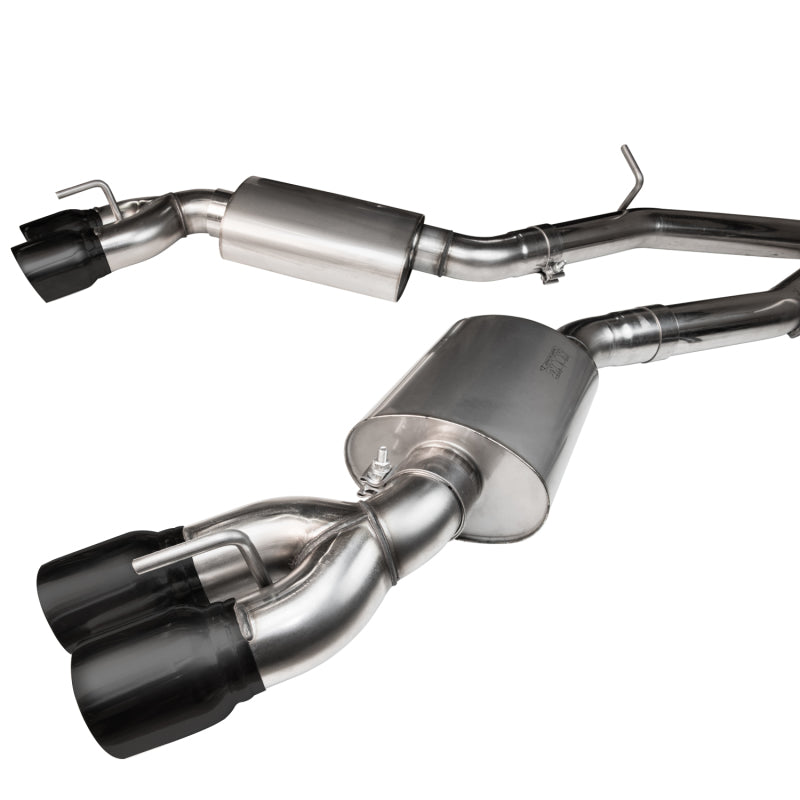 Kooks 16-20 Cadillac CTS-V 6.2L LT4 3in 304SS GREEN Catted Header-Back Exhaust w/Black Tips - DTX Performance