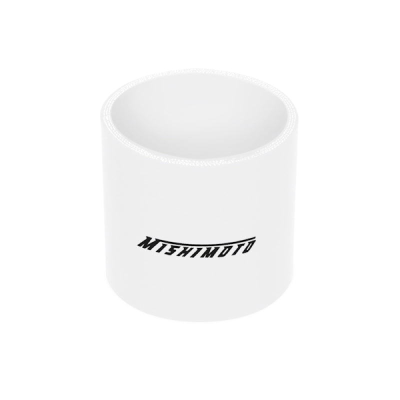 Mishimoto 3.0in. Straight Coupler White - DTX Performance