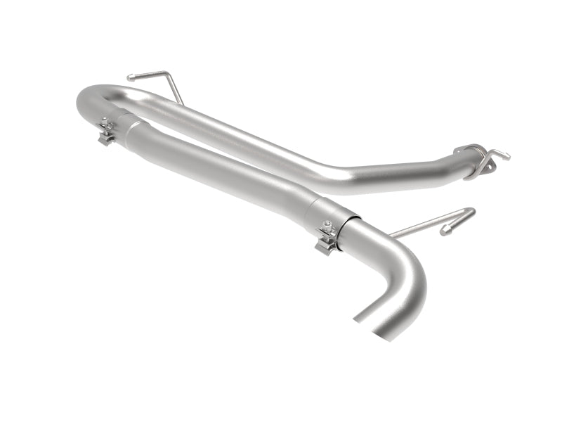 aFe Takeda 2-1/2in 304 SS Axle-Back Exhaust (No Muffler) 18-21 Hyundai Kona L4 1.6L (t) - DTX Performance