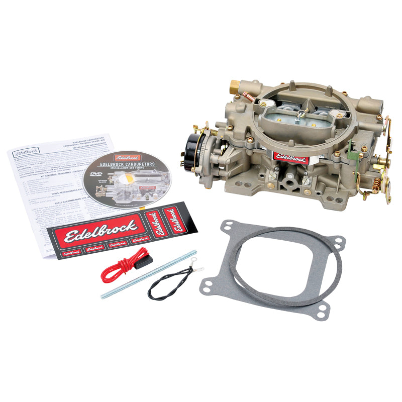 Edelbrock Carburetor Marine 4-Barrel 600 CFM Electric Choke - DTX Performance