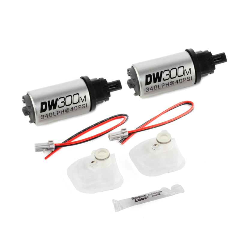 DeatschWerks 340 LPH Ford In-Tank Fuel Pump DW300M Series w/ 07-10 GT500 / GT500KR Install Kit - DTX Performance