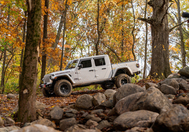 N-Fab Trail Slider Steps 2020 Jeep Wrangler Gladiator JT 4 Door All Beds - SRW - Textured Black - DTX Performance