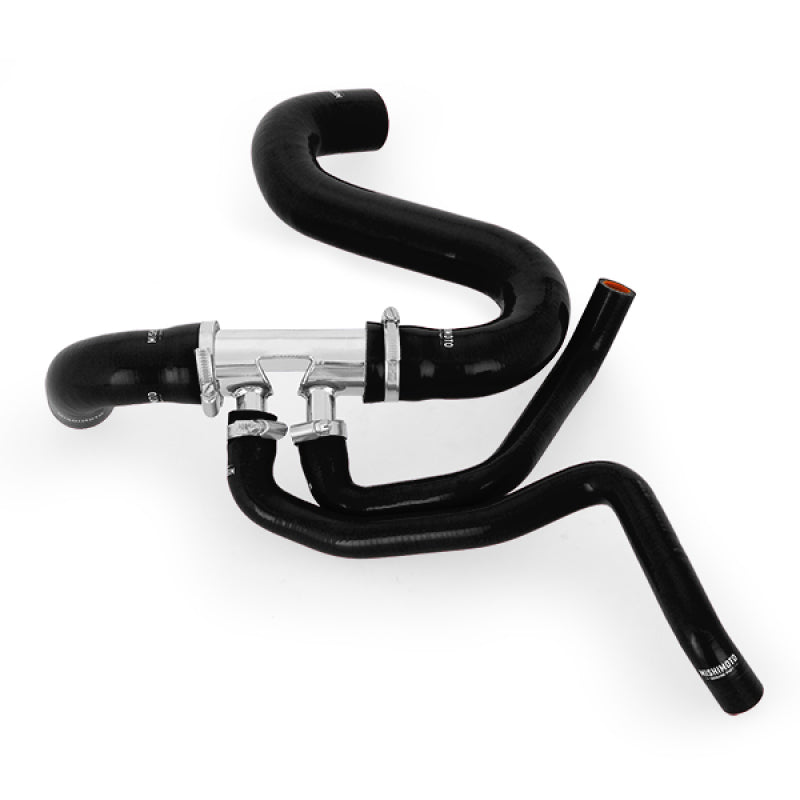 Mishimoto 2015+ Ford Mustang GT Silicone Lower Radiator Hose - Black - DTX Performance