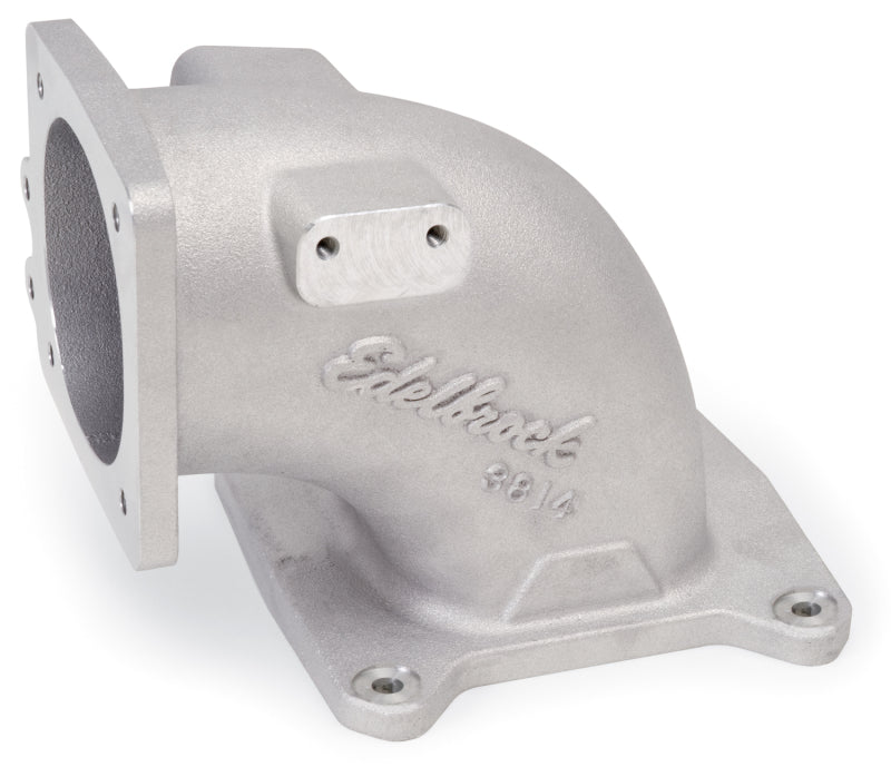 Edelbrock EFI Intake Elbow Universal 100 Deg 95mm T B to 4500 Dominator Flange Tall Profile - DTX Performance