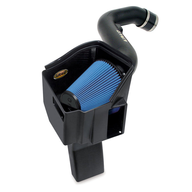 Airaid 04-05 GM 2500/3500 Pickup / 6.6L DSL MXP Intake System w/ Tube (Dry / Blue Media) - DTX Performance