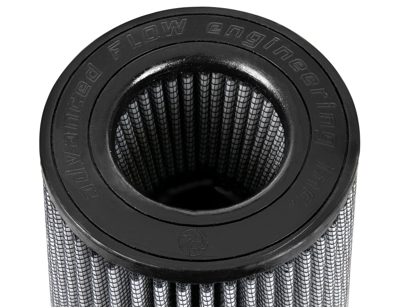 aFe MagnumFLOW Pro DRY S Universal Air Filter 3.5in F / 6in B / 4.5in T (Inv) / 9in H - DTX Performance