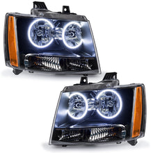 Load image into Gallery viewer, Oracle 07-13 Chevrolet Avalanche Pre-Assembed SMD Headlights - White - DTX Performance