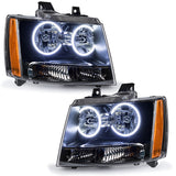 Oracle 07-13 Chevrolet Avalanche Pre-Assembed SMD Headlights - White