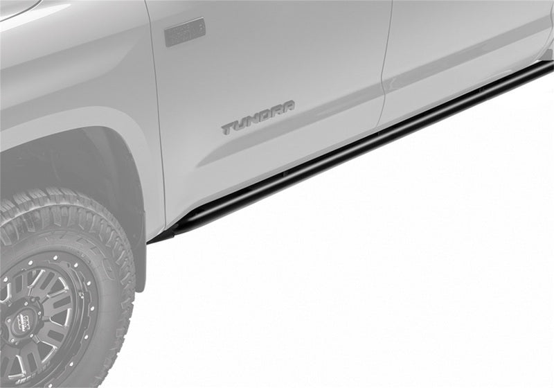 N-Fab RKR Rails 16-18 Toyota Tacoma Access Cab SRW - Tex. Black - Cab Length - 1.75in - DTX Performance