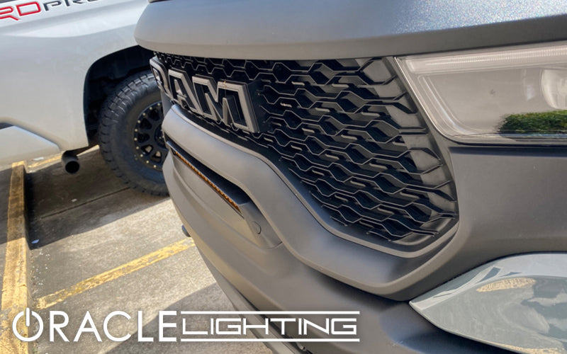 Oracle 19-22 RAM Rebel/TRX Front Bumper Flush LED Light Bar System - DTX Performance