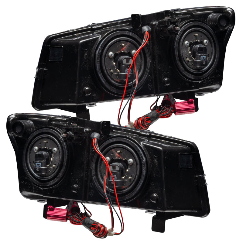 Oracle Lighting 03-06 Chevrolet Silverado Pre-Assembled LED Halo Headlights -UV/Purple - DTX Performance