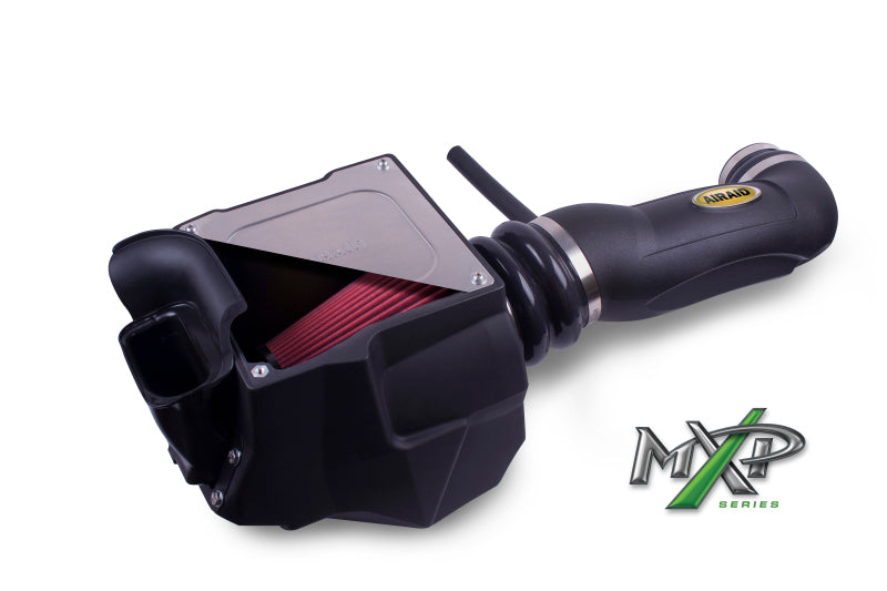 Airaid 12-14 Jeep Wrangler JK 3.6L Pentastar MXP Intake System w/ Tube (Oiled / Red Media) - DTX Performance