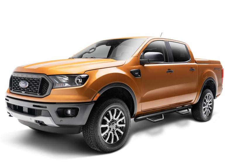 N-Fab Nerf Step 2019 Ford Ranger Crew Cab - Tex. Black - Cab Length - 3in - DTX Performance