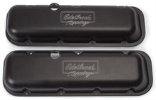 Load image into Gallery viewer, Edelbrock Valve Cover Victor Series Chevrolet 1965 and Later 396-502 V8 Low Black - DTX Performance