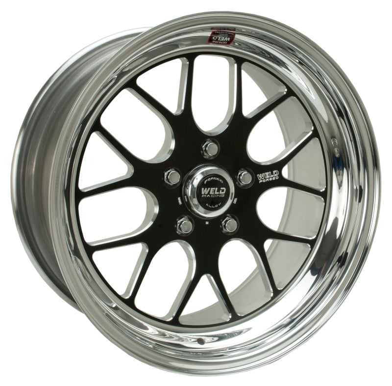 Weld S77 18x10.5 / 5x4.5 BP / 7.7in. BS Black Wheel (Low Pad) - Non-Beadlock - DTX Performance