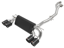 Load image into Gallery viewer, aFe 20-22 Audi RS6 Avant V8 4L (tt) MACH Force-Xp 3in to 2.5in 304 SS Cat-Back Exhaust w/ Carbon Tip - DTX Performance