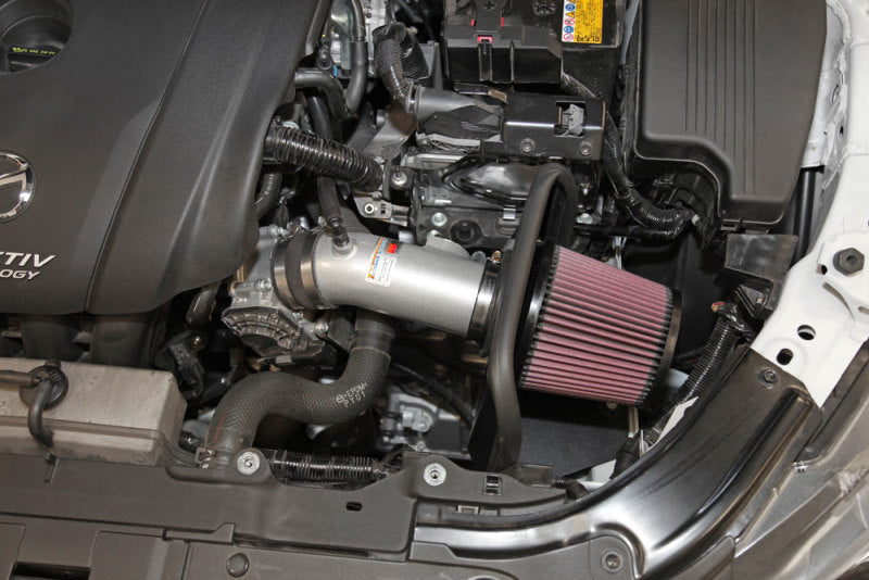 K&N 69 Series Typhoon Performance Intake Kit 2014 Mazda 3/6 2.5L - DTX Performance