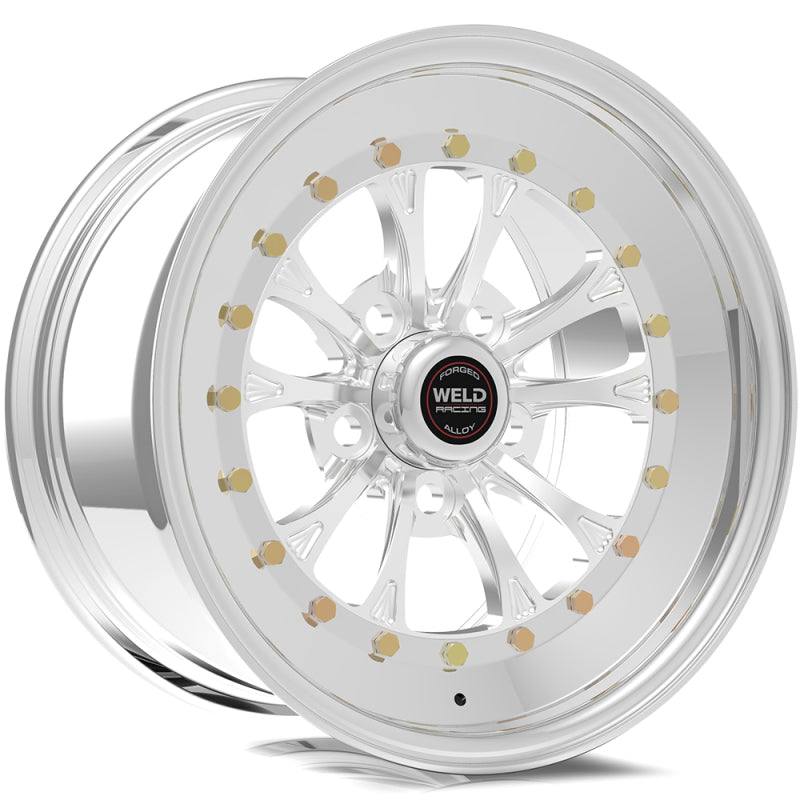 Weld Vitesse 15x10 / 5x4.5 BP / 4.5in. BS Polished Wheel - Non-Beadlock - DTX Performance