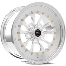 Load image into Gallery viewer, Weld Vitesse 15x9 / 5x4.75 BP / 4.5in. BS Polished Wheel - Non-Beadlock - DTX Performance