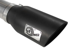 Load image into Gallery viewer, aFe MACHForce XP Exhaust 5in DPF-Black, GM Diesel Trucks 07.5-10 V8-6.6L 9(td) LMM - DTX Performance