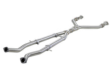 Load image into Gallery viewer, aFe Takeda 2.5in to 3in 304 SS Y-Pipe Exhaust System 16-18 Infiniti Q50/Q60 V6-3.0L (tt) - DTX Performance