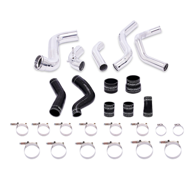 Mishimoto 11-14 Ford F-150 3.5L Ecoboost Intercooler Kit w/ Pipes (Polished) - DTX Performance