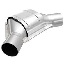 Load image into Gallery viewer, MagnaFlow Conv Univ 2.25inch Angled Inlet/Outlet - DTX Performance