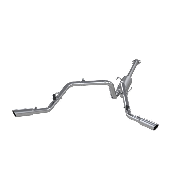 MBRP 05-13 Toyota Tacoma 4.0L EC/CC AL Dual Split Side Cat Back Exhaust - DTX Performance