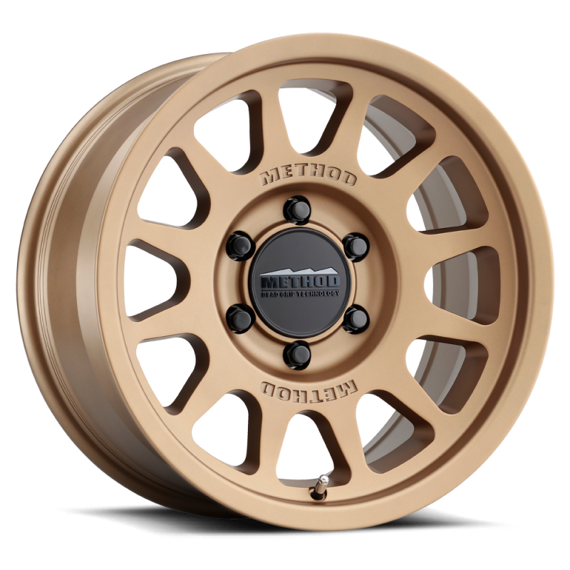 Method MR703 17x8.5 0mm Offset 6x135 87mm CB Method Bronze Wheel - DTX Performance