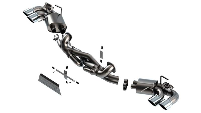 Borla 20-23 Chevrolet Corvette Stingray ATAK Cat-Back Exhaust System (Euro Spec) - DTX Performance