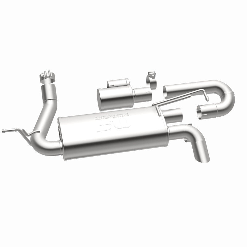 MagnaFlow 07-18 Jeep Wrangler JK Overland Series Axle-Back Exhaust System - DTX Performance