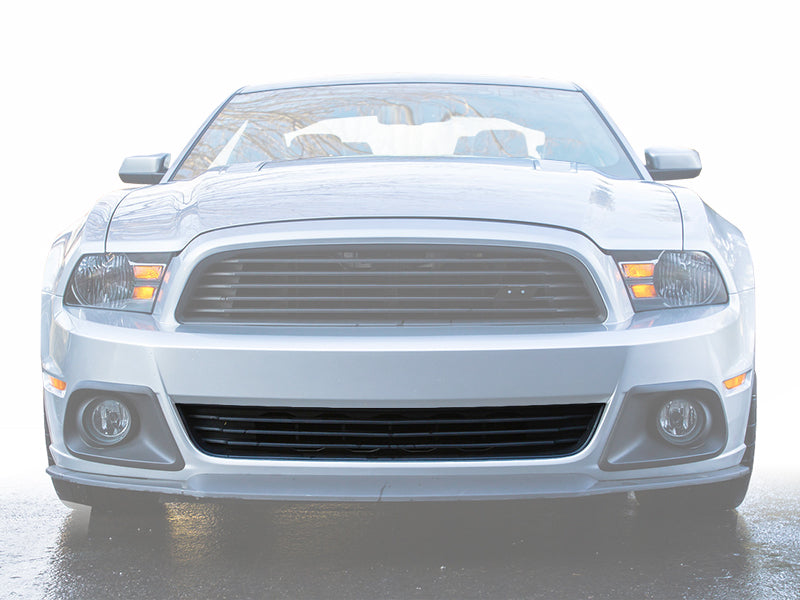 Roush 2013-2014 Ford Mustang 3.7L/5.0L Black Lower Grille Kit - DTX Performance