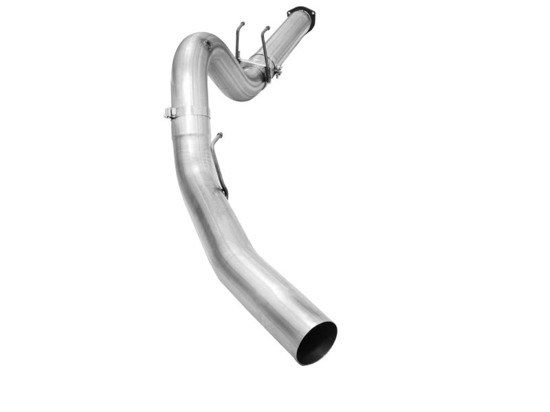 aFe Atlas Exhausts 5in DPF-Back Aluminized Steel Exhaust System 2015 Ford Diesel V8 6.7L (td) No Tip - DTX Performance