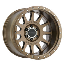 Load image into Gallery viewer, Method MR605 NV 20x10 -24mm Offset 6x5.5 106.25mm CB Method Bronze Wheel - DTX Performance