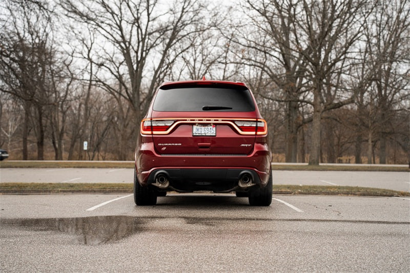 Corsa 18-22 Dodge Durango SRT 392 Cat-Back 2.75in Dual Rear Exit Sport 4.5in Black PVD Tips - DTX Performance