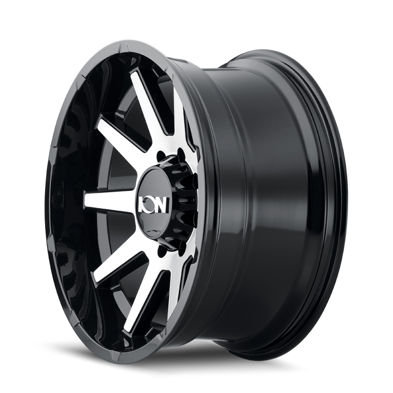 ION Type 143 18x9 / 6x139.7 BP / 18mm Offset / 106mm Hub Black/Machined Wheel - DTX Performance