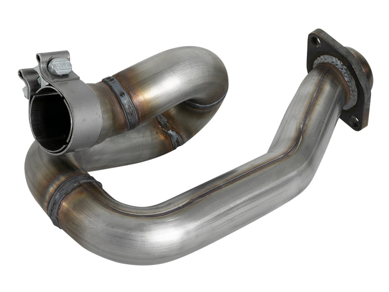 aFe POWER Twisted Steel Loop Relocation Pipe 2018 Jeep Wrangler (JL) V6-3.6L - DTX Performance