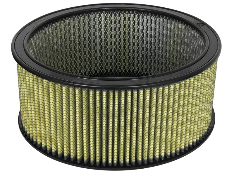 aFe MagnumFLOW Air Filters Round Racing PG7 A/F RR PG7 14OD x 12ID x 6H IN with E/M - DTX Performance