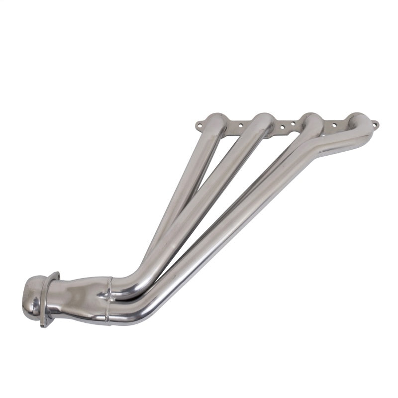 BBK 10-15 Camaro LS3 L99 Long Tube Exhaust Headers With Converters - 1-3/4 Silver Ceramic - DTX Performance