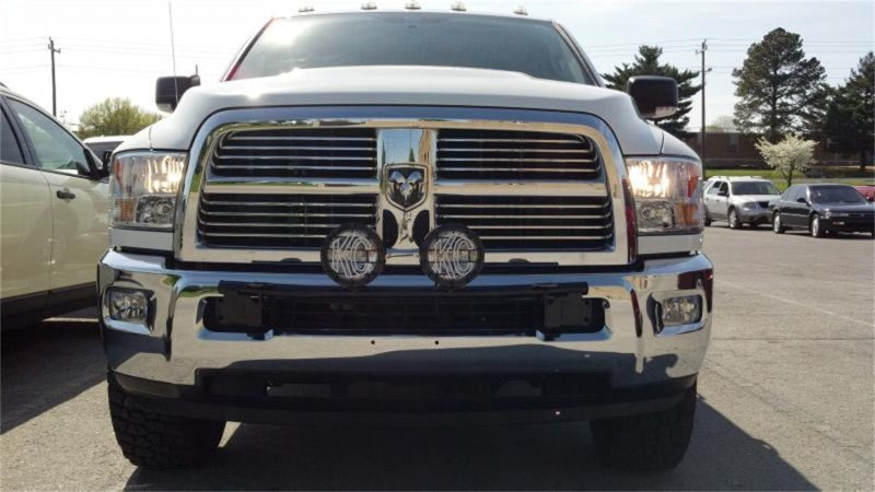 N-Fab Light Bar 10-17 Dodge Ram 2500/3500 - Gloss Black - Light Tabs - DTX Performance