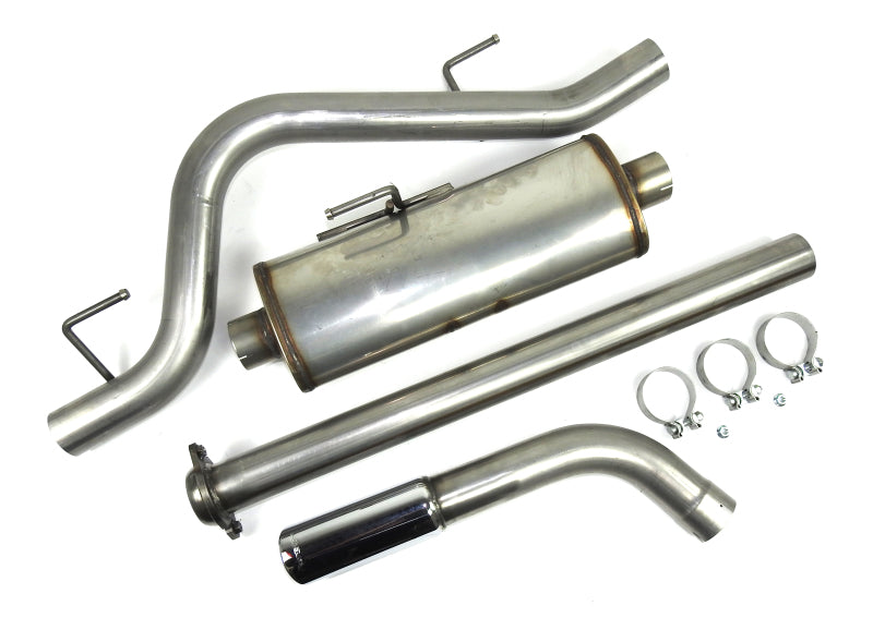 JBA 15-20 Ford F-150 All 2.7L/3.5L/5.0L 409SS Pass Side Single Exit Cat-Back Exhaust - DTX Performance