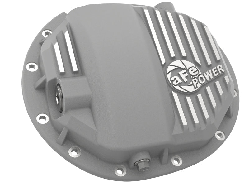 aFe Street Series Rear Differential Cover Raw 14-19 Chevrolet Silverado V8 4.3L / 5.3L / 6.2L - DTX Performance