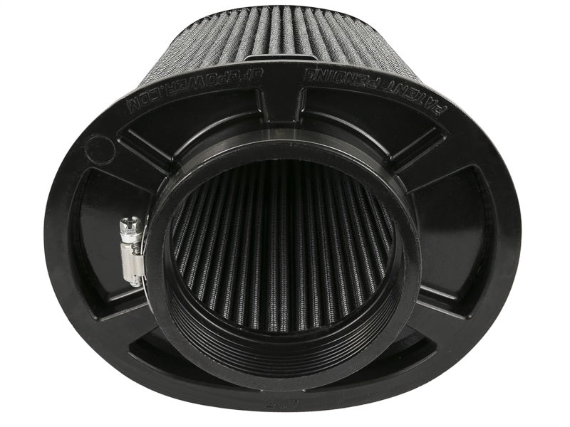 aFe Magnum FLOW Pro DRY S Universal Air Filter F-4in. / B-(8X6.5) MT2 / T-(5.25 X 3.75) / H-7.5in. - DTX Performance