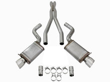 Load image into Gallery viewer, aFe Mach Force-Xp 3in CB Stainless Steel Dual Exhaust System w/Polished Tips 09-15 Cadillac CTS-V - DTX Performance