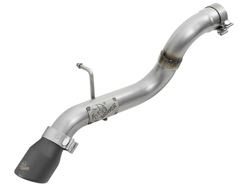 aFe MACH Force-Xp Axle-Back Exhaust System w/Black Tip 18-20 Jeep Wrangler L4-2.0T / V6-3.6L - DTX Performance