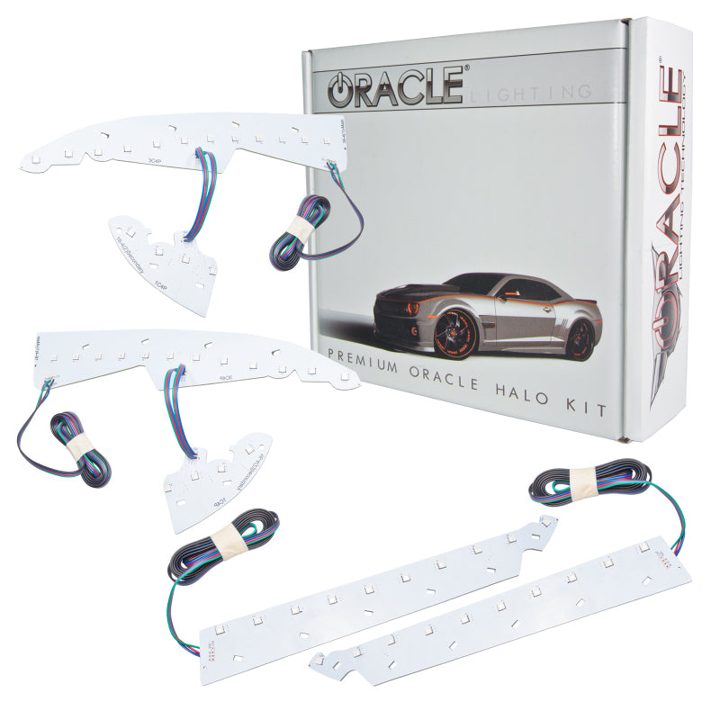 Oracle 14-15 GMC Sierra Headlight DRL Upgrade Kit - ColorSHIFT w/o Controller - DTX Performance