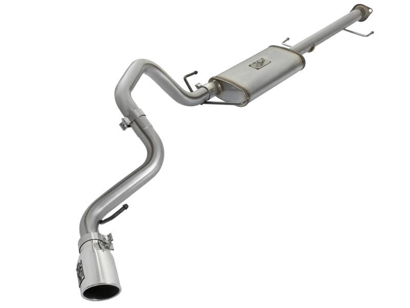 aFe MACH Force Xp 2.5in SS Cat-Back Single Side Exit Exhaust w/Polished Tips 07-14 Toyota FJ Cruiser - DTX Performance